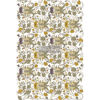 Redesign with Prima Antonia-Total Sheet Size 24Inx35In Wall Decals DIY Wallpaper Wall Stickers Murals Decor for Kitchen Living Room Bedroom Bathroom Nightstands Table Decor
