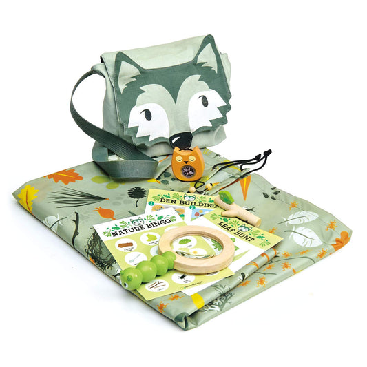 Tender Leaf Toys Forest Trail Kit ‚Äö√Ñ√¨ Outdoor Hiking and Nature Exploration Adventure Tools ‚Äö√Ñ√¨ STEM Based Educational Fun - Social, Creative, and Imaginative Play ‚Äö√Ñ√¨ Ages 3 Years +