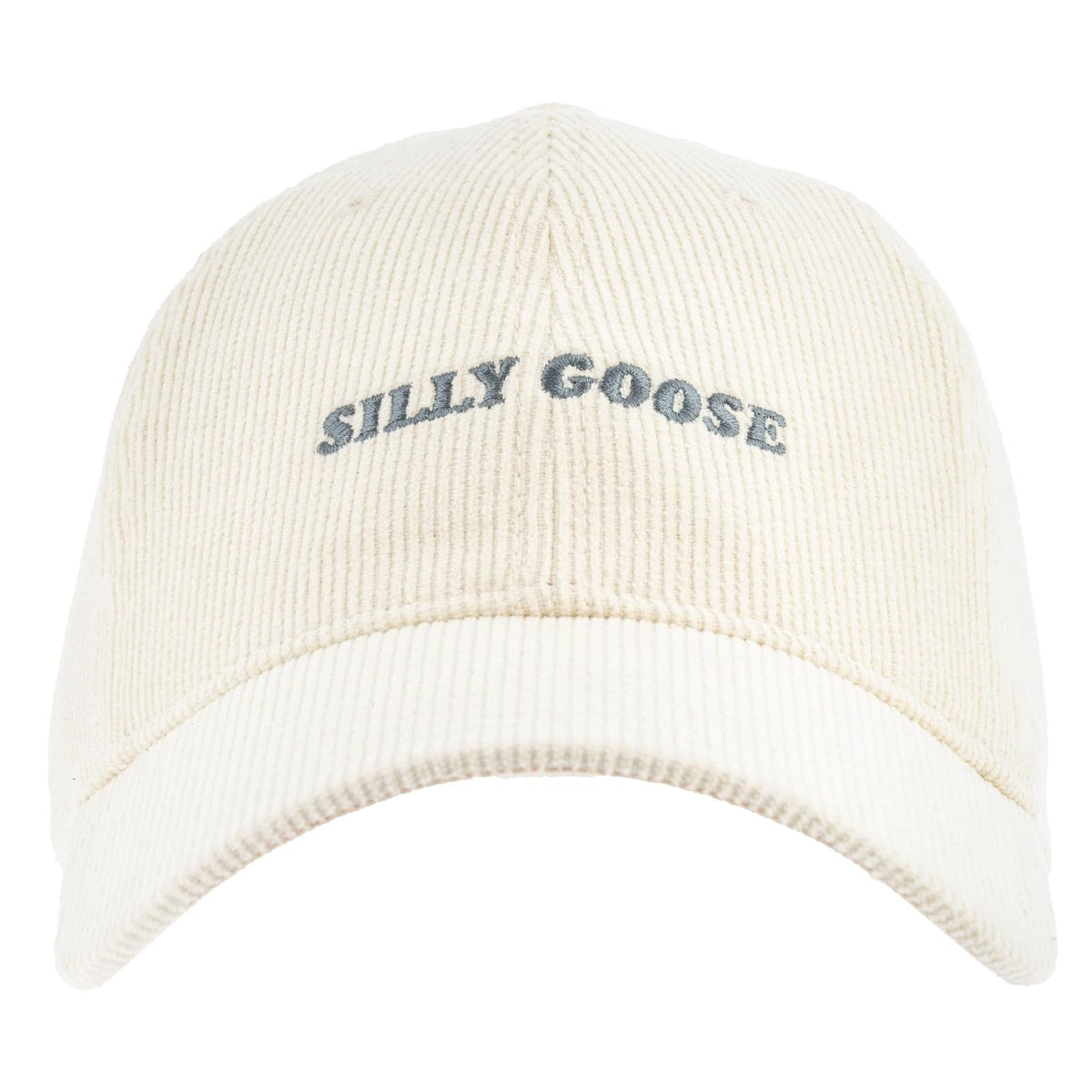 Karma Hat, Silly Goose, Corduroy Embroidered Hat