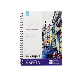 KINGART Art Media Paper, 1-Pack, White