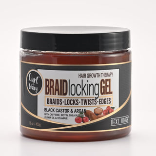 R&R Corp. Braid Locking Gel (Black Castor & Argan, 16 oz.)