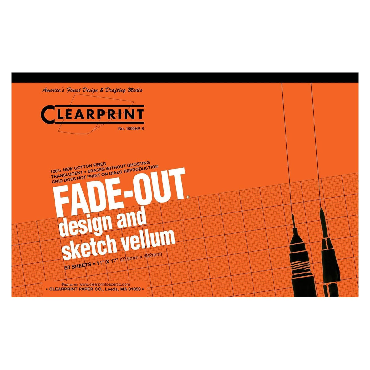 Clearprint Art Media Paper, 11" x 17", Multicolor