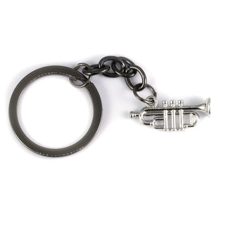 Dave The Bunny Keychain, Medium, Silver