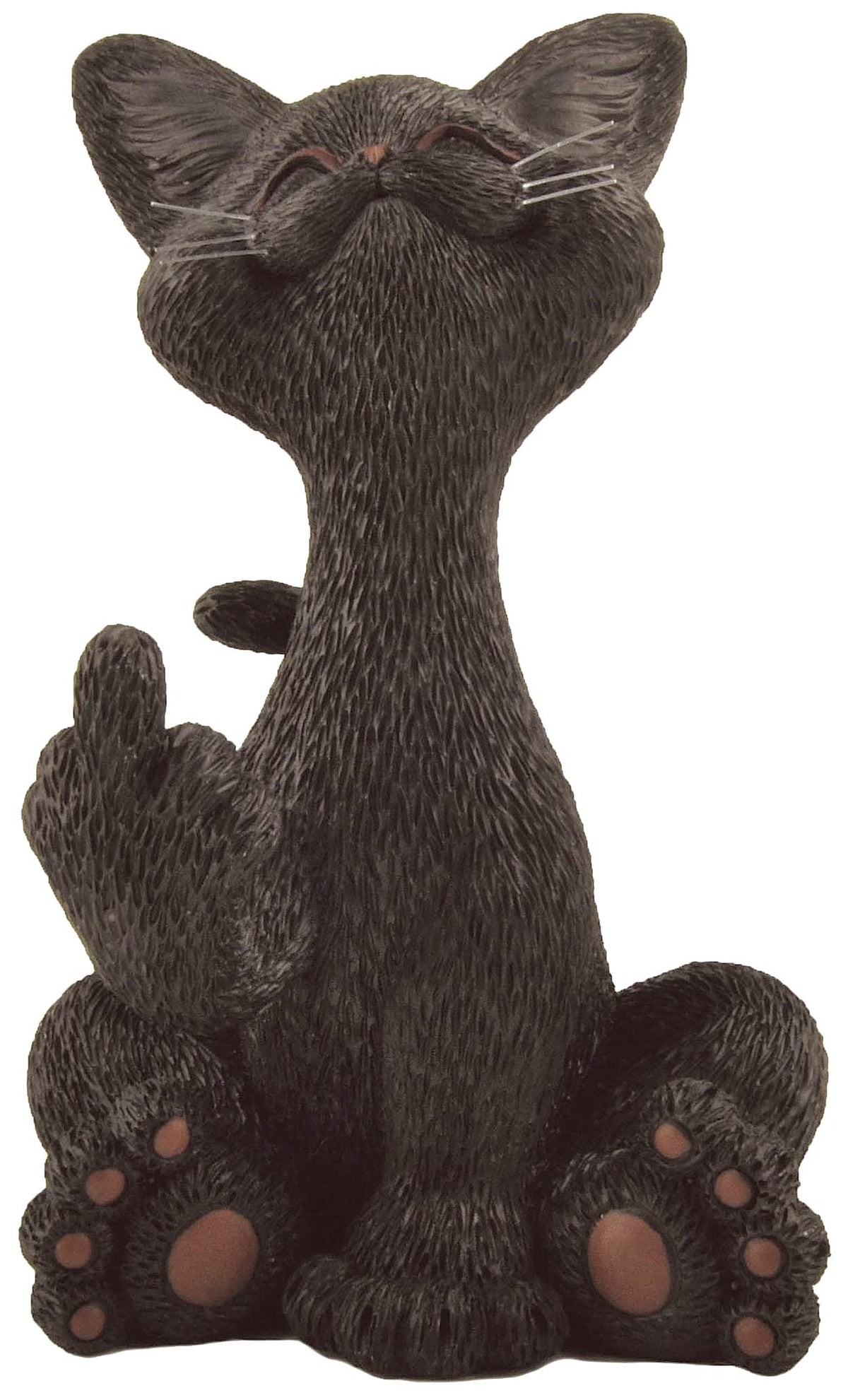 JFSM INC. Figurine, 5 inches x 3 inches x 2 inches, Black