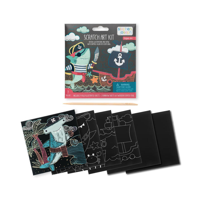 Stephen Joseph Art Craft Kit, Shark, Modern
