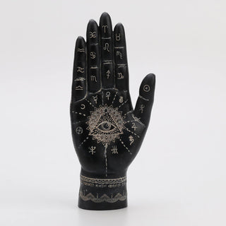Unicorn Studio Veronese Design 9 1/2" Mystic Eye of Providence Hamsa Hand Resin Figurine