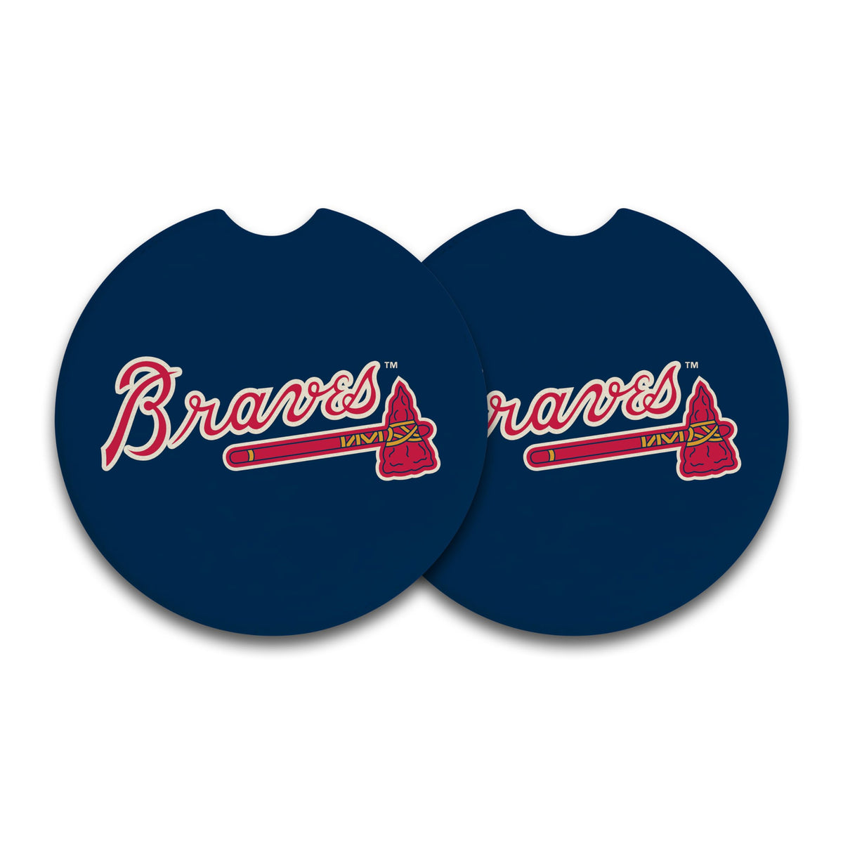 Magnolia Lane Drink Coaster, 2.67" X 2.65", Blue