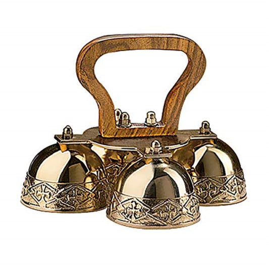 Autom Hanging Ornament, 6 1/4" W x 4 3/4" H, Gold