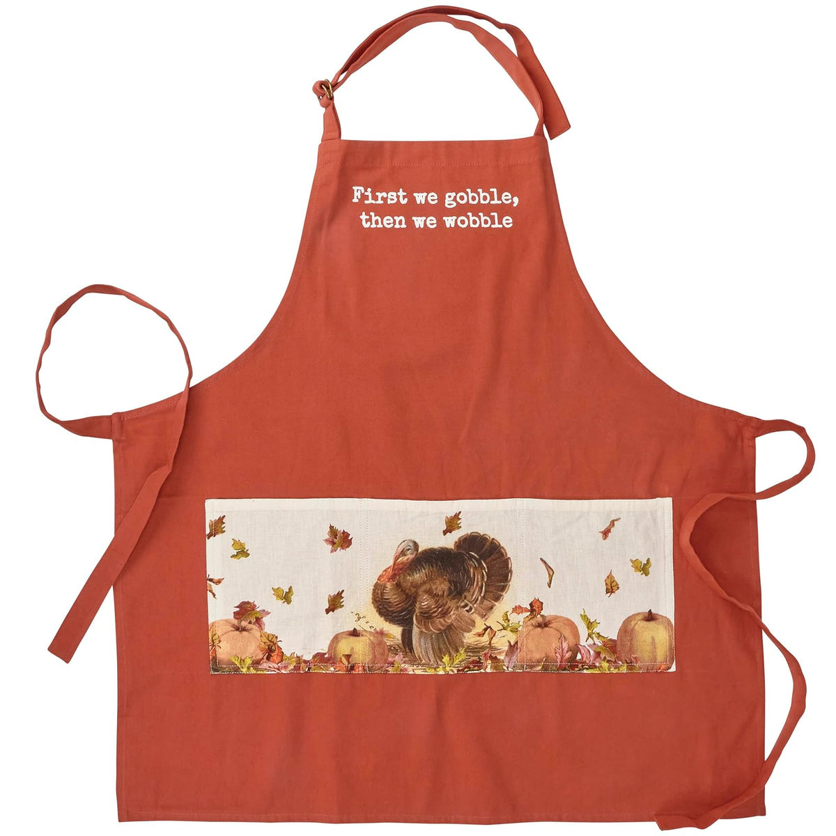 Primitives by Kathy Apron, One Size Adjustable, Gobble Wobble
