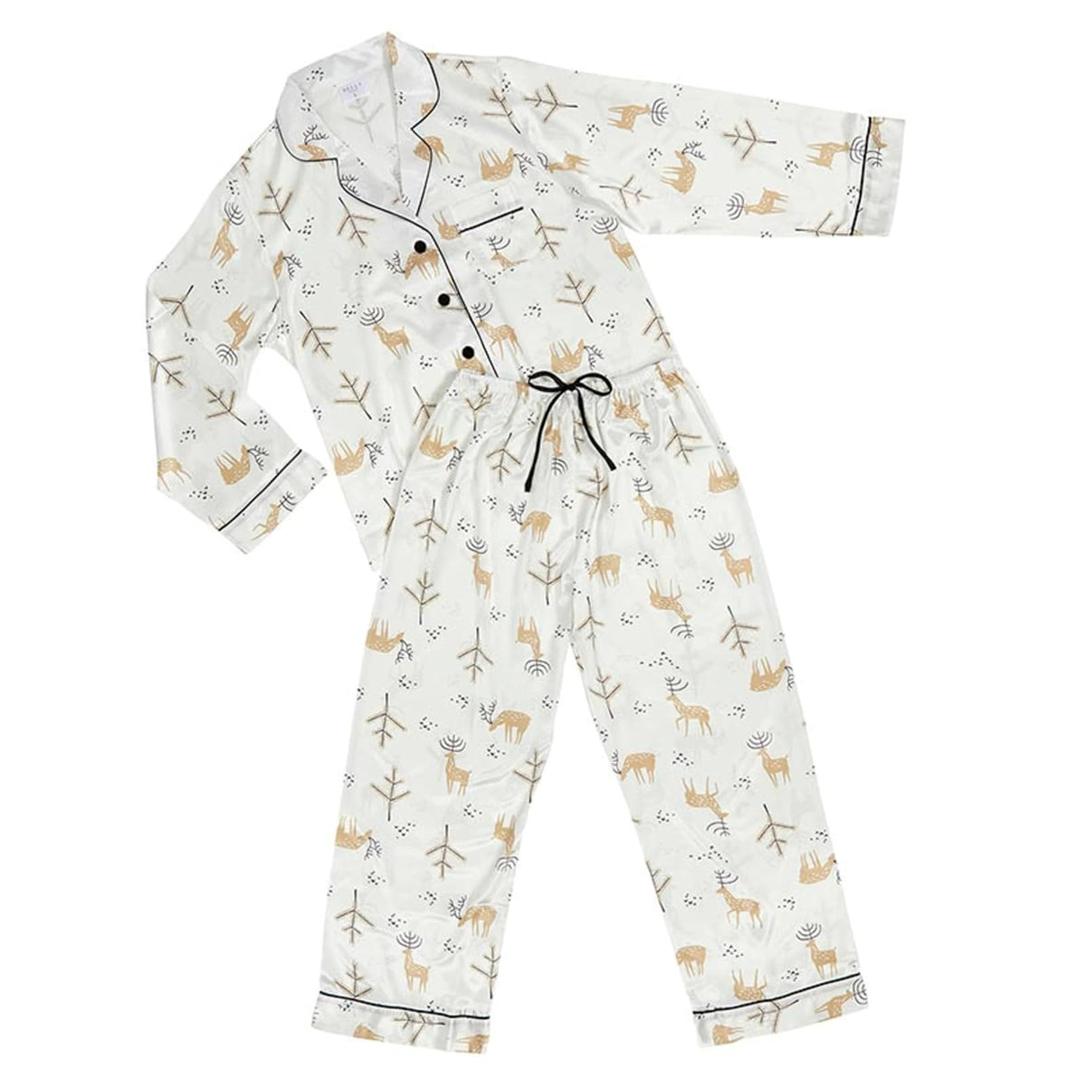 Bella Sleep + Spa Pajamas, Medium, Oh Deer