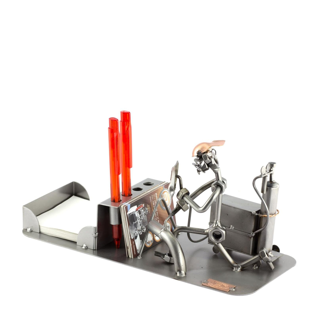 Steelman24 Figurine, 5,12 x 11,02 x 4,72, Metal