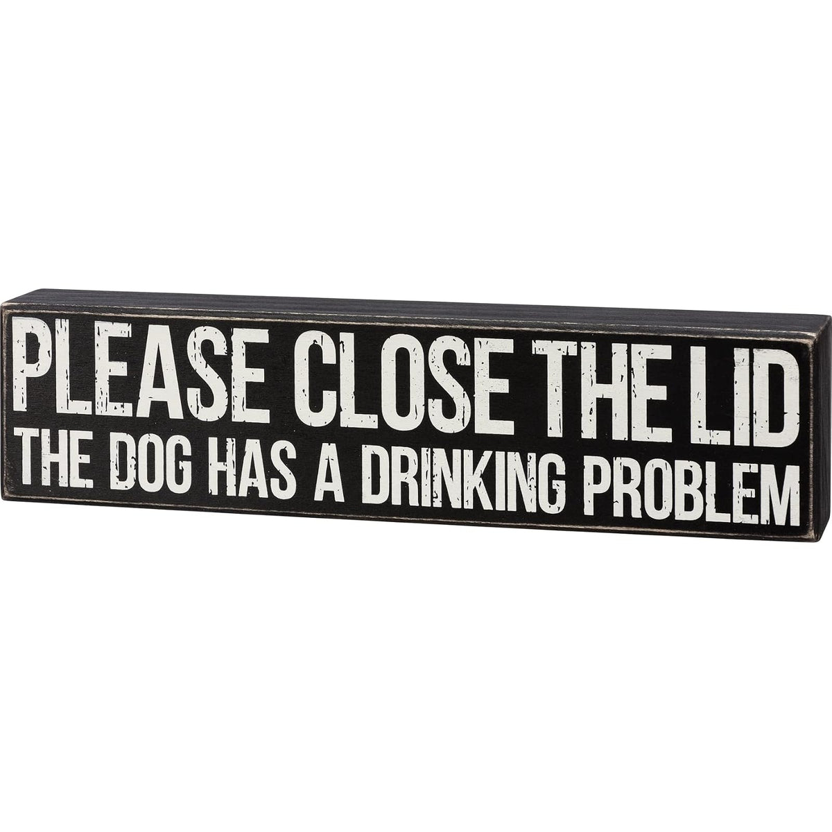 Primitives by Kathy Decorative Signage, 12" x 3" x 1.75", Multicolor