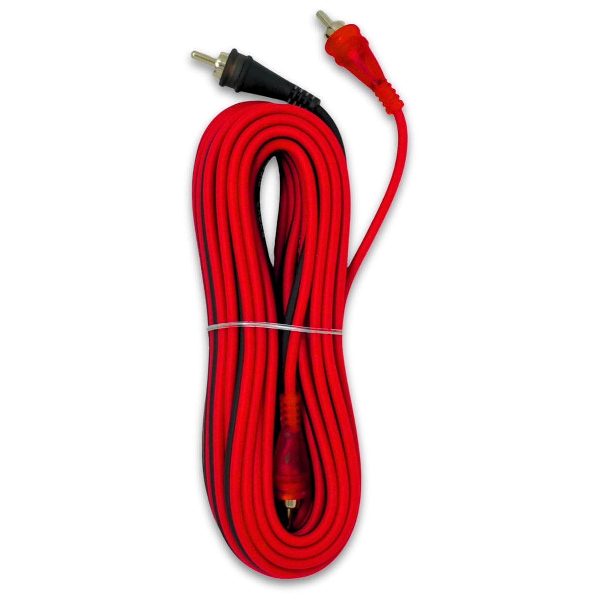 Audiopipe Electronic Cable, 20 feet, Red and Black