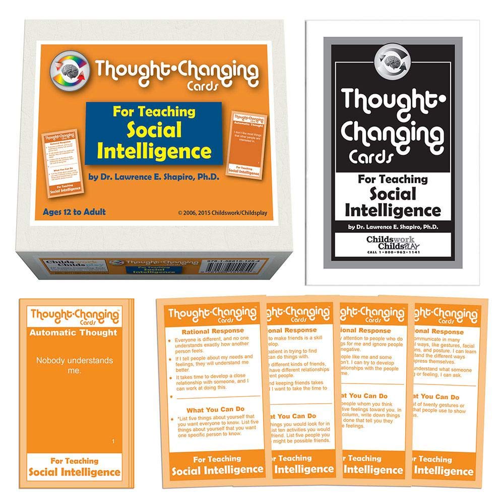 Thought Changing Cards for Teaching Social Intelligence