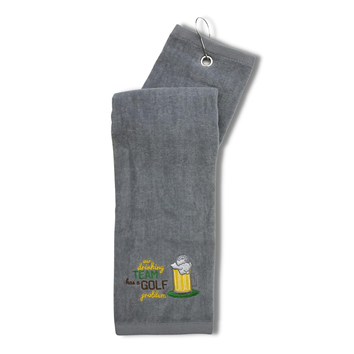 MULLIGAN HOOLIGAN Towel, 16 x 26 inches, Drinking Team/Golf Problem