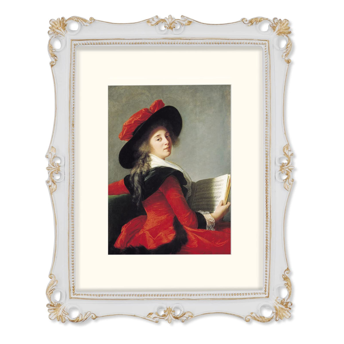 SIMON'S SHOP Picture Frame, 11x14, White 01