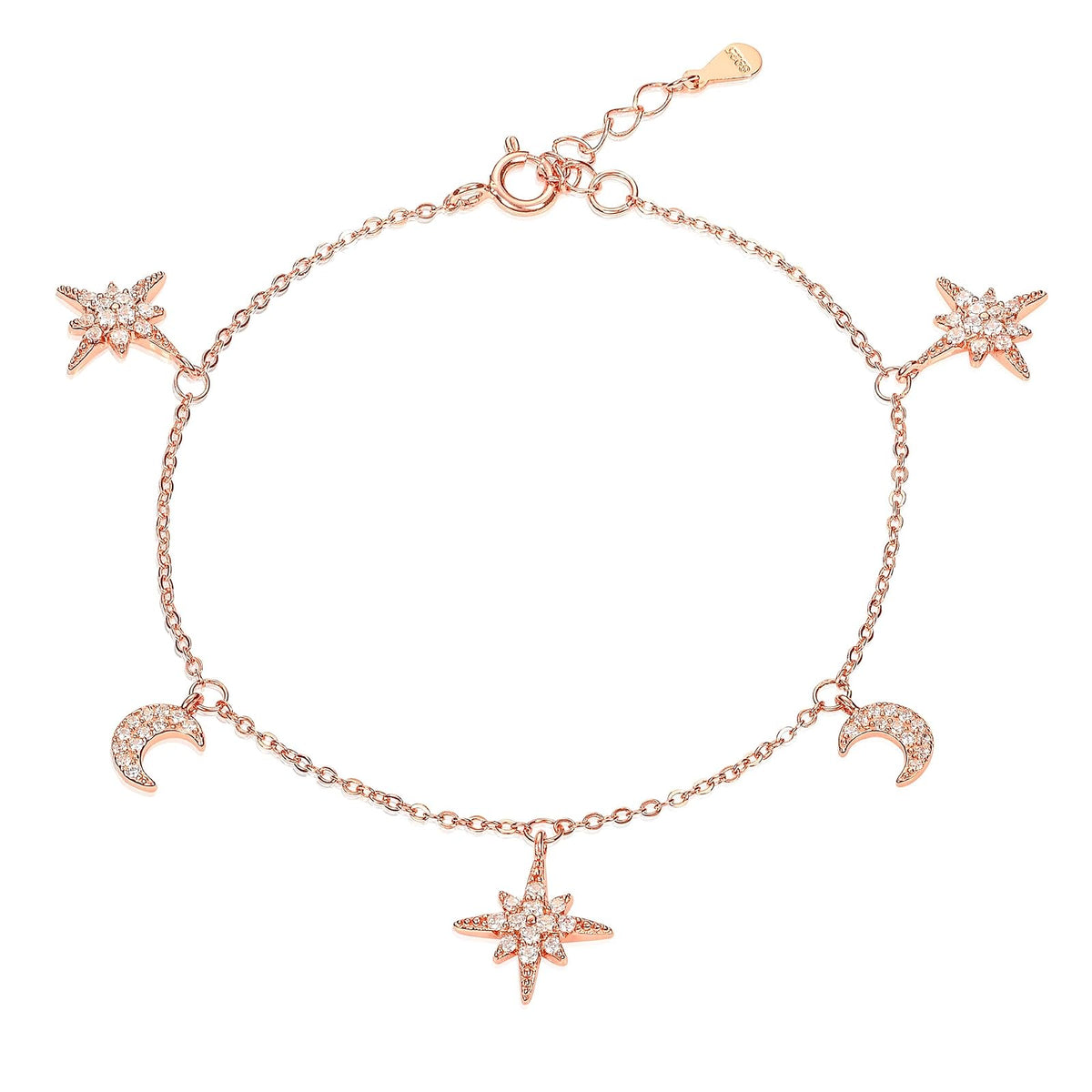 Diamond Treats Bracelet, One Size, Rose Gold