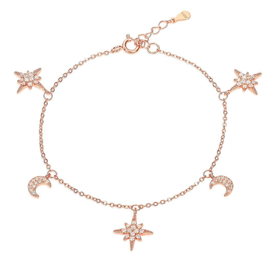 Diamond Treats Bracelet, One Size, Rose Gold