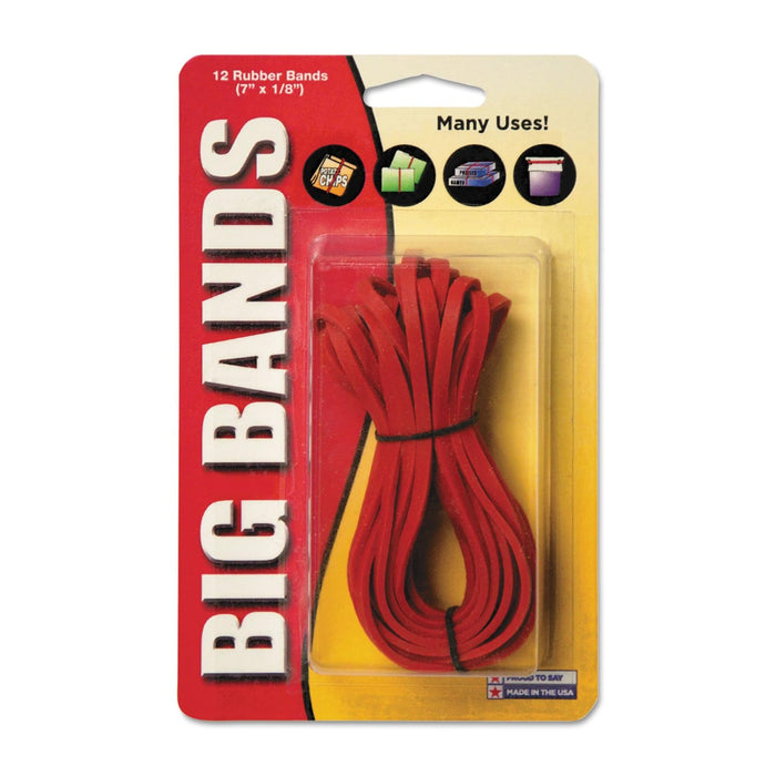 Alliance Elastic Band, 12-Count, Red