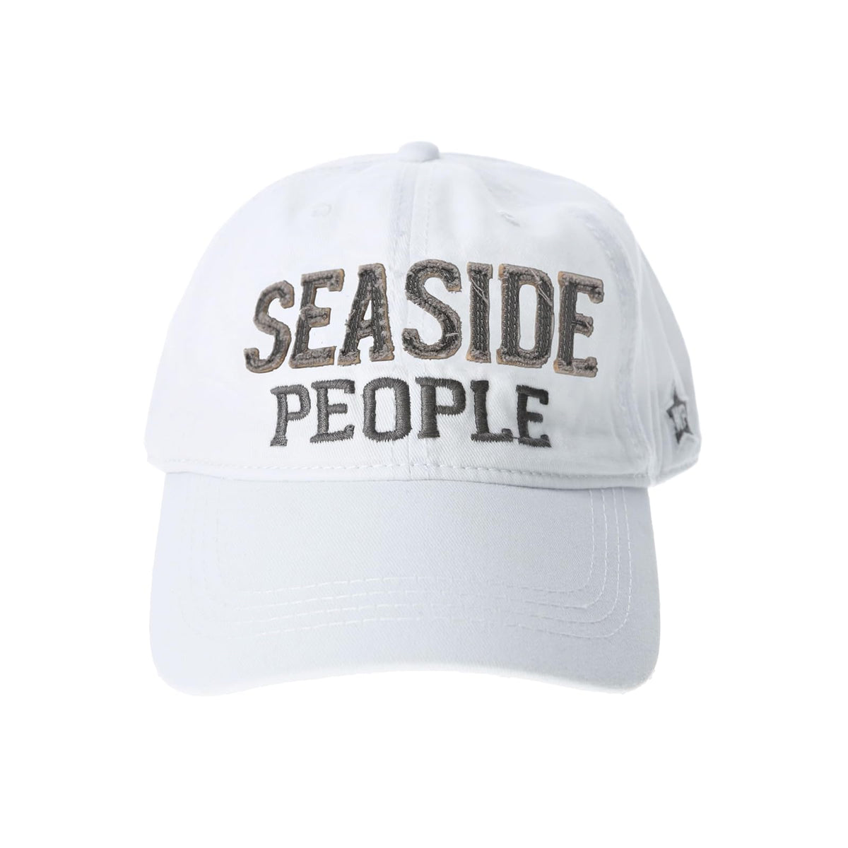 Pavilion Gift Company Hat, White and Gray, Modern