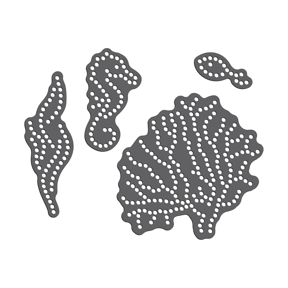 Rhinestone Genie Template Stencil, 3mm (10ss), Black