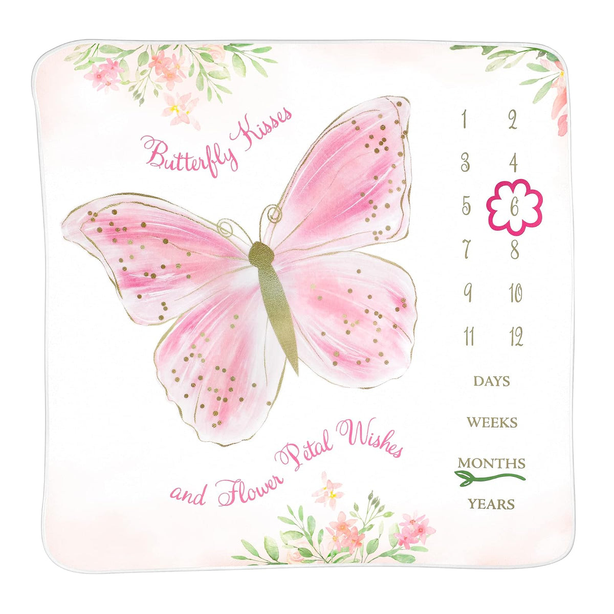 Lillian Rose Blanket, Baby, Pink