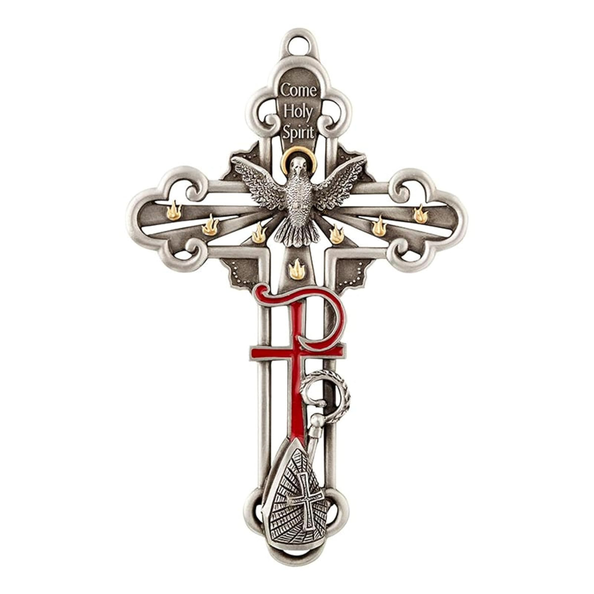 Christian Brands Wall Art, 5"L x 4"W, Come Holy Spirit
