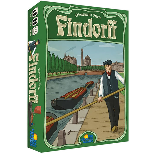 Findorff - City Building Game, Rio Grande Games, Strategy Game Set in Bremen 1803‚Äì1916, Hometown of Friendemann Friese, Ages 12+, 1-5 Players, 45-90 Minute Playing Time
