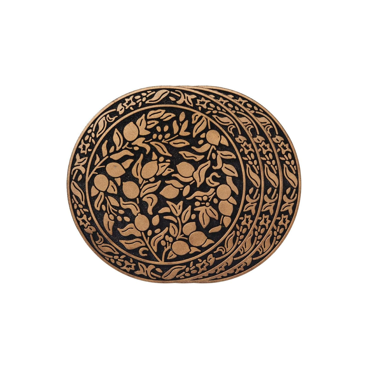Home Furnishings By Larry Traverso Raw Materials, 13 inches, Black