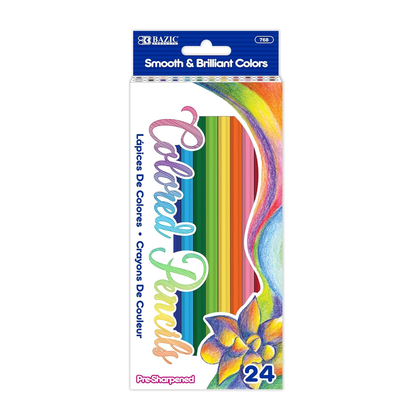 BAZIC 24 Color Pencil