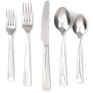 Cambridge Flatware, 20 Piece, Mirror Finish