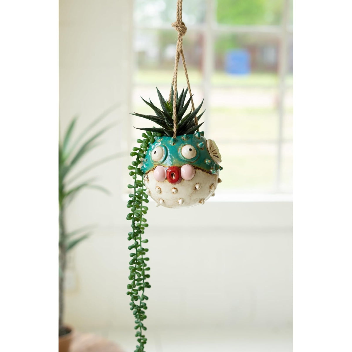 KALALOU Planter, Multi-color (Including Green), Modern