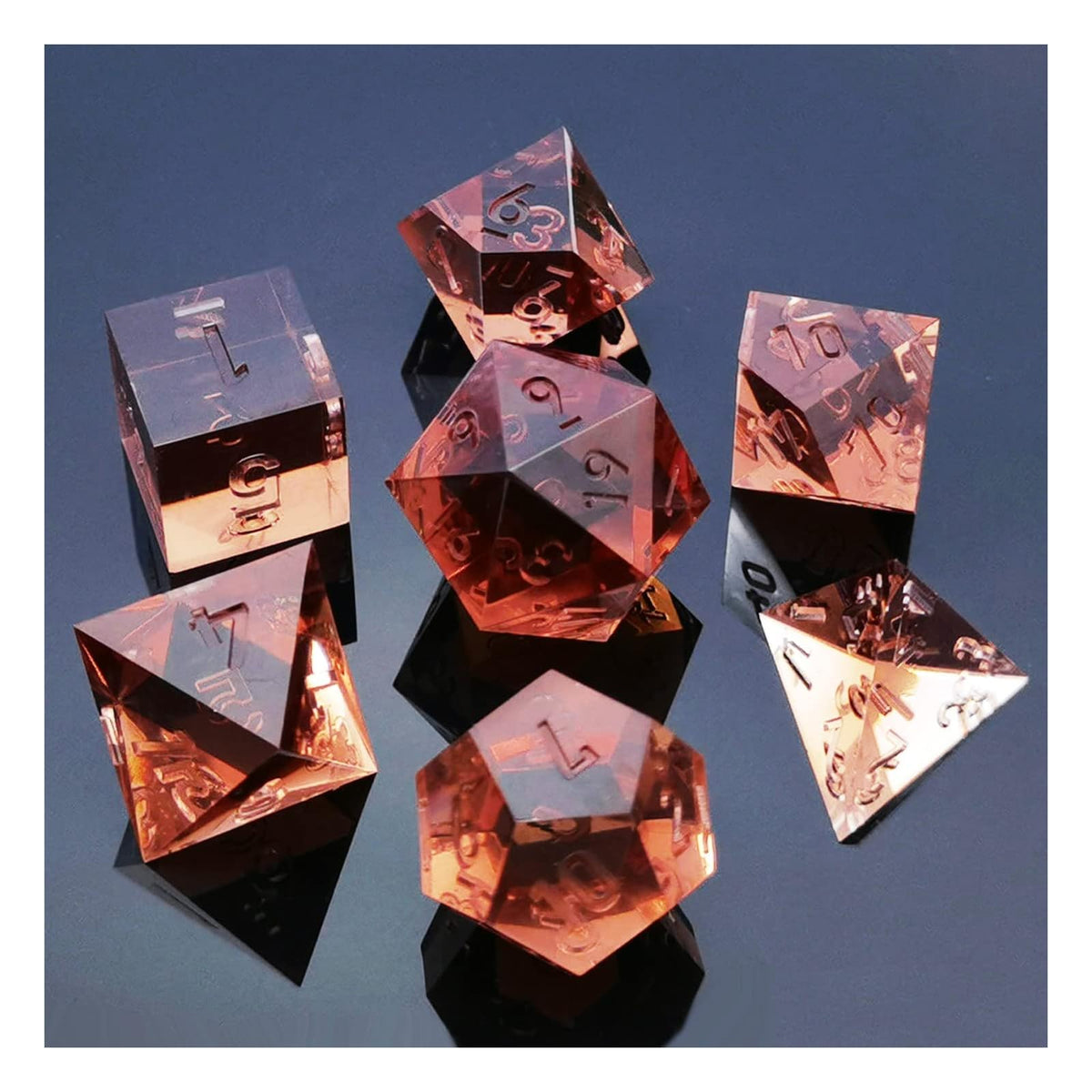 BESCON DICE Game Dice, 16mm, Coffee