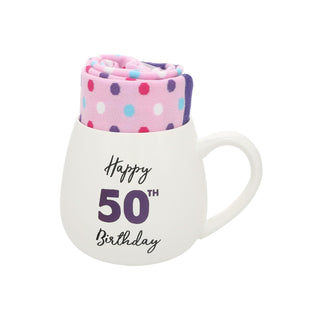Pavilion Gift Company Drinking Cup, 15.5 Ounces, White, Pink, Purple, Blue, Blac