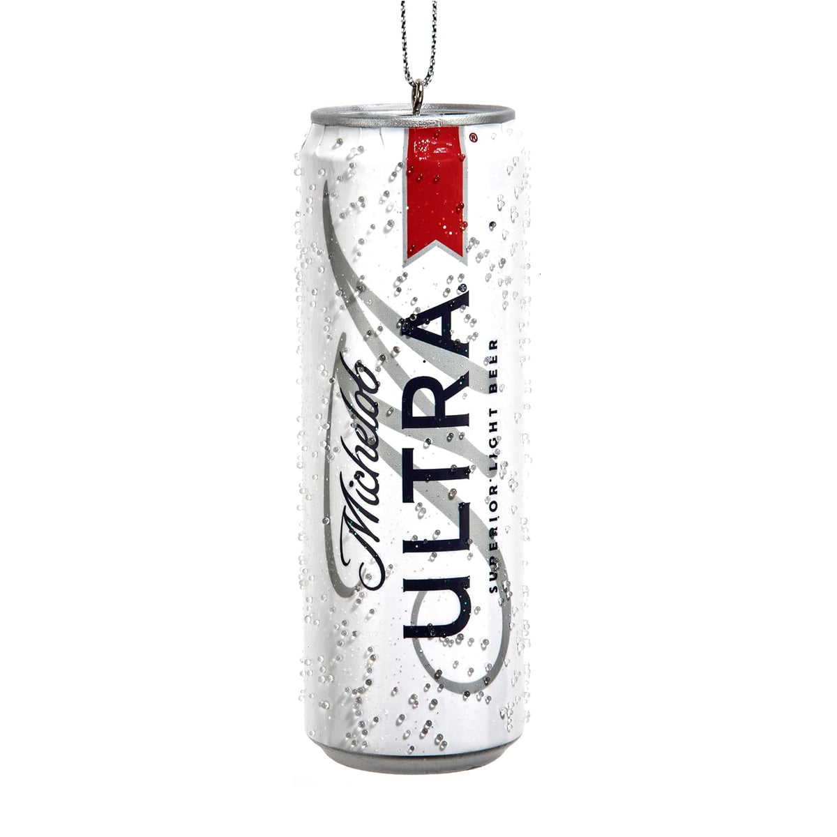 Kurt S. Adler Hanging Ornament, 4 inch, White