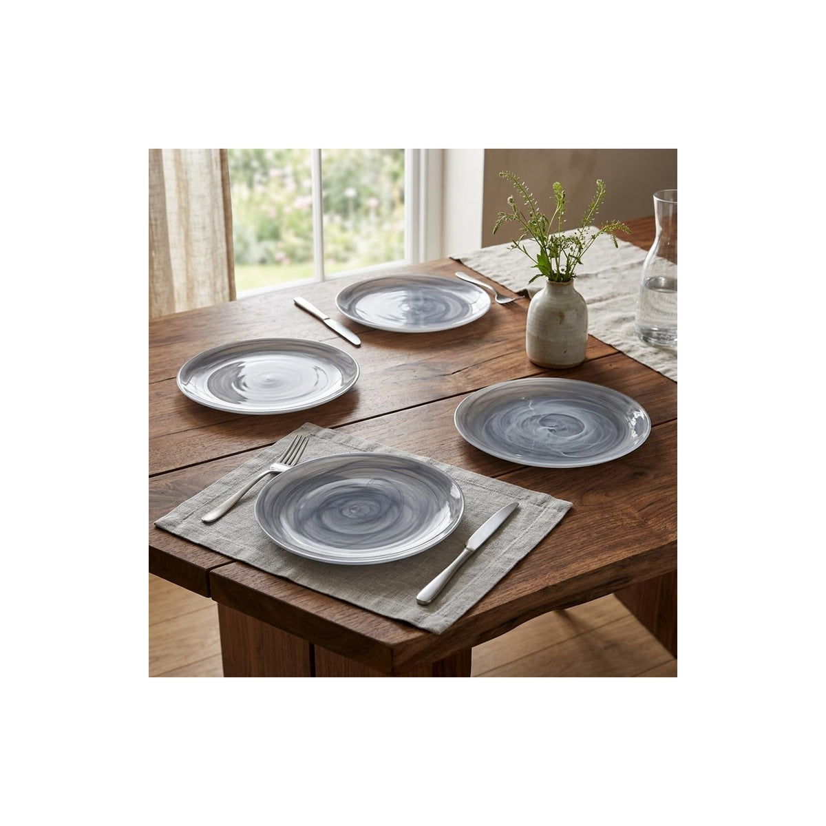 Red Pomegranate Dishware Plate