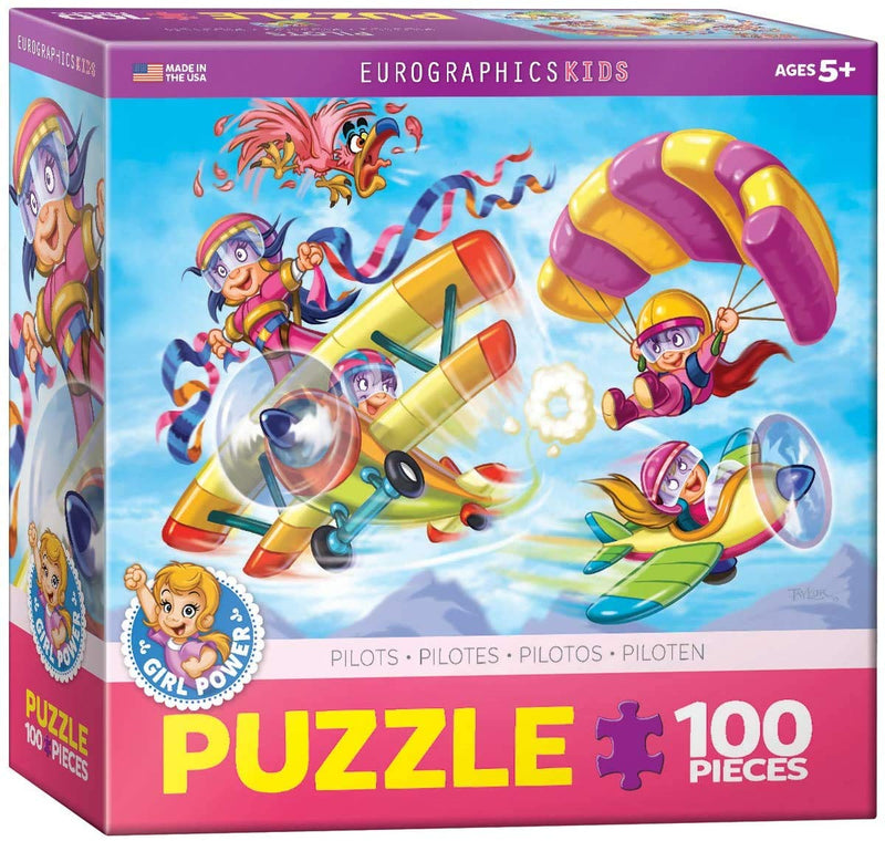 EuroGraphics Girl Power! Aviators Puzzle (100-Piece)