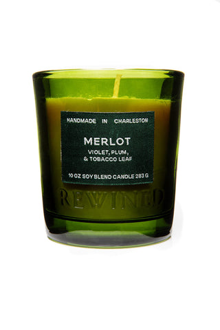 Rewined Candle, 10oz, Green