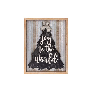 Boston International Wall Art, 20"L x 16"W, Joy to the World