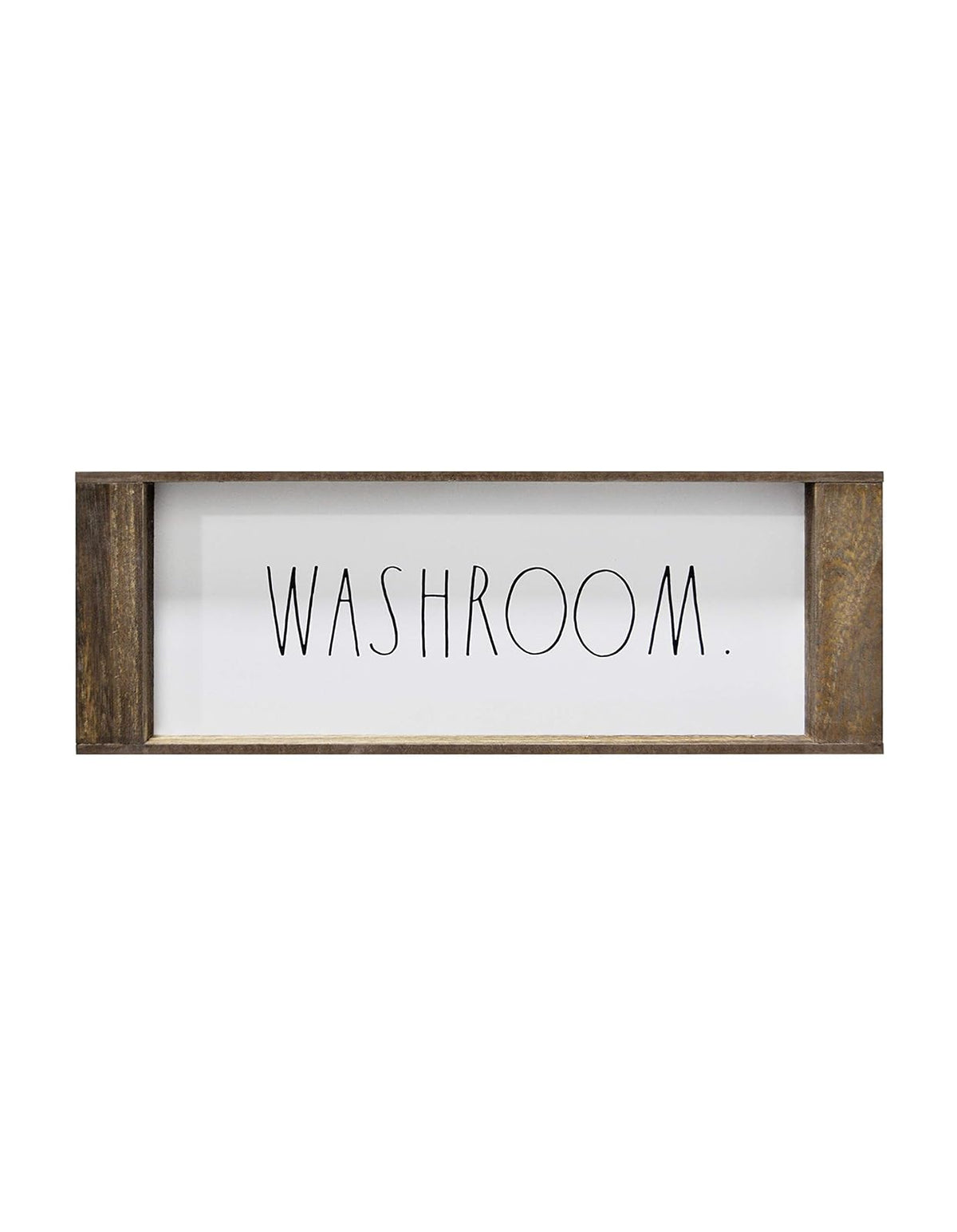 DesignStyles Rae Dunn Toilet Tank Tray - Decorative Wooden Over Toilet Bathroom Organizer Tray - Toilet Tank Topper for Storage and Organization of Toilet Paper, Hand Towel, Hand Soap, Candle, Tissue Box and More