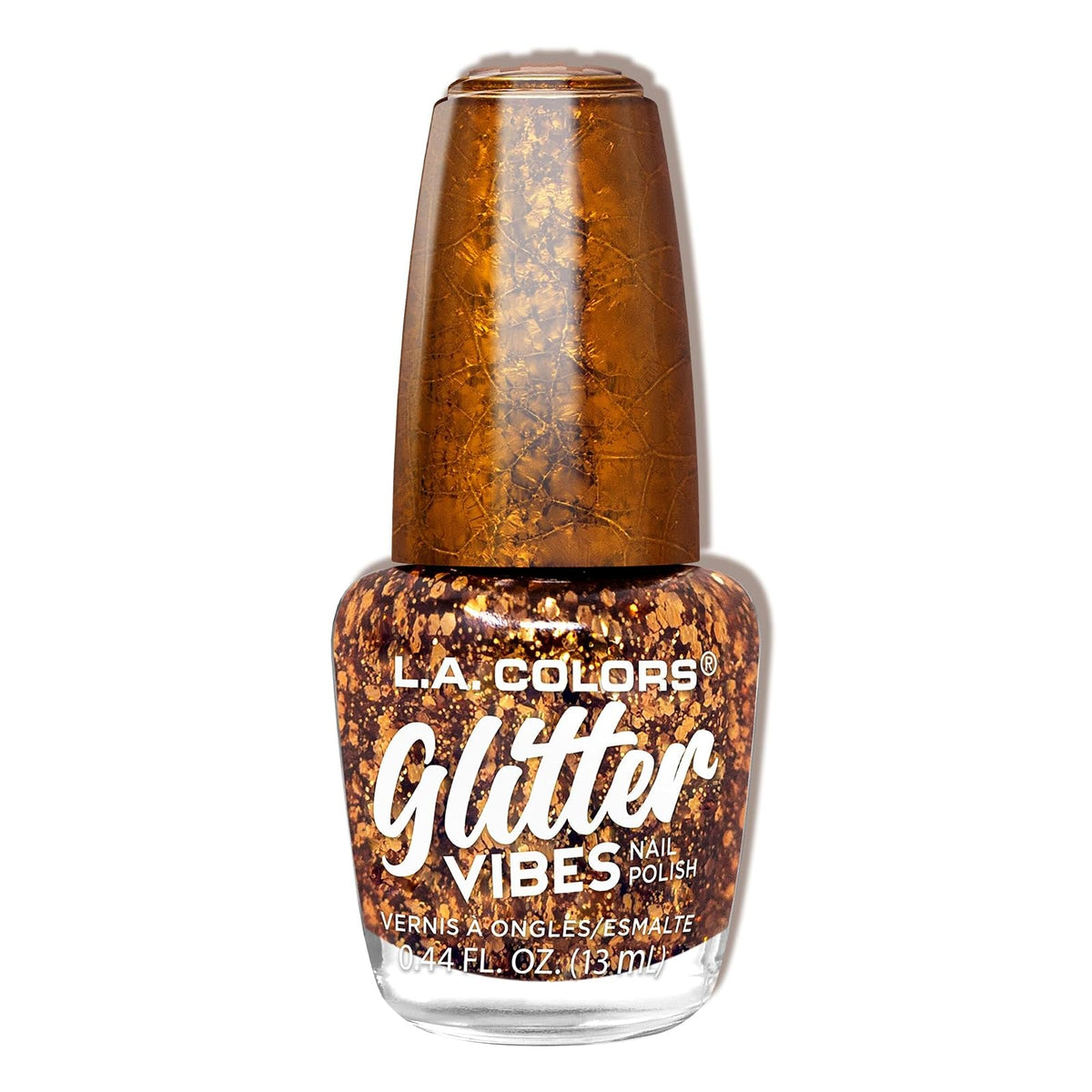 L.A. COLORS Nail Polish, 0.46 Fl Oz (Pack of 1), Glitter