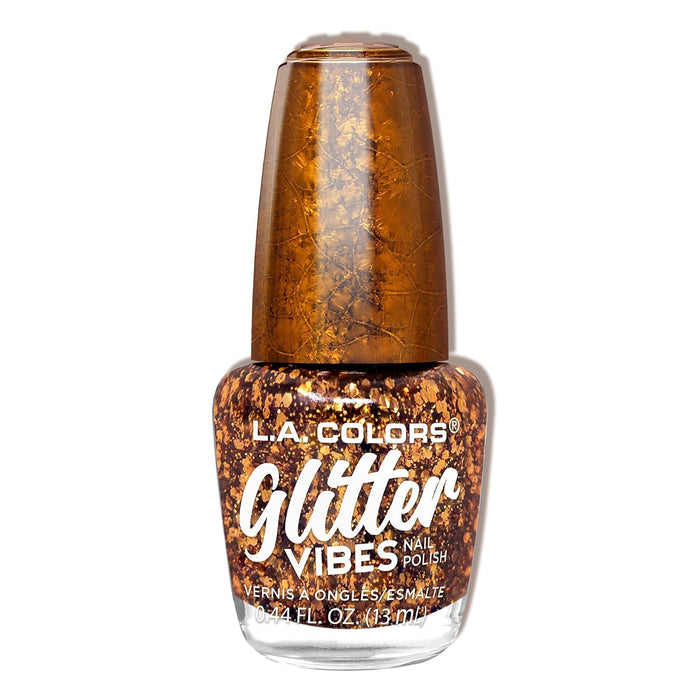 L.A. COLORS Nail Polish, 0.46 Fl Oz (Pack of 1), Glitter
