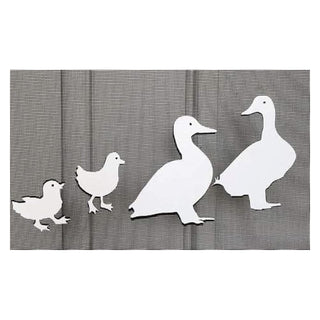 DCentral Decorative Magnet, 6" to 2", White