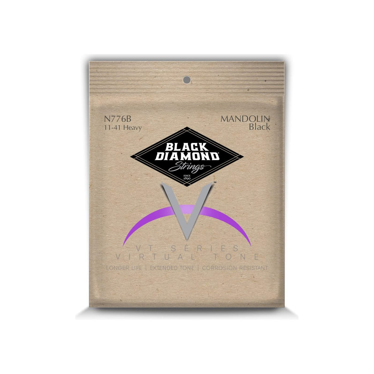 Black Diamond Musical Instrument String, Black