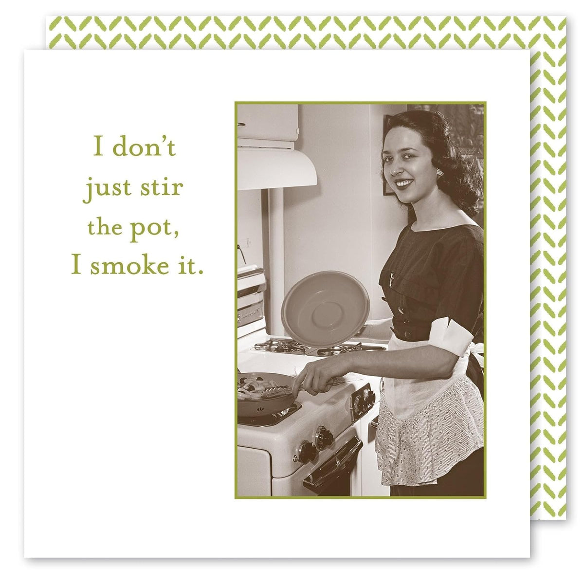 Shannon Martin Design Disposable Napkin, 5 x 5 inch, Stir The Pot