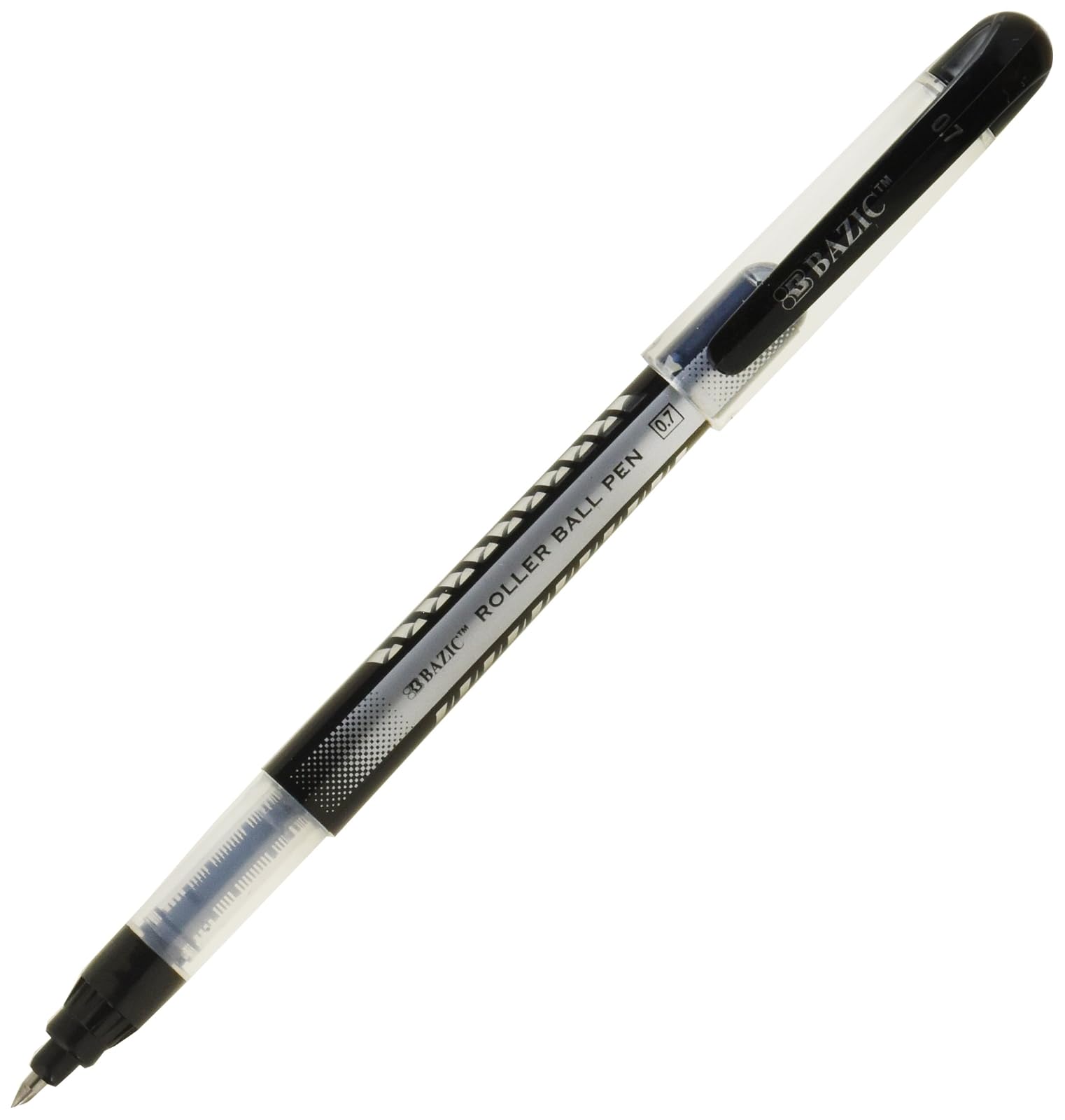 BAZIC Taylor Black Color Rollerball Pen (3/Pack)