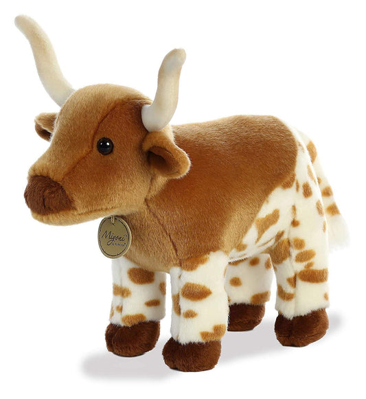 Aurora Longhorn Plush, Brown