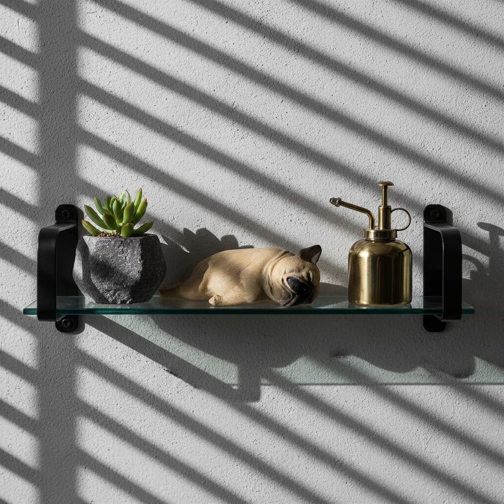Comfy Hour 5.31 Inch Pug Figurine, Sleeping Dog Statue