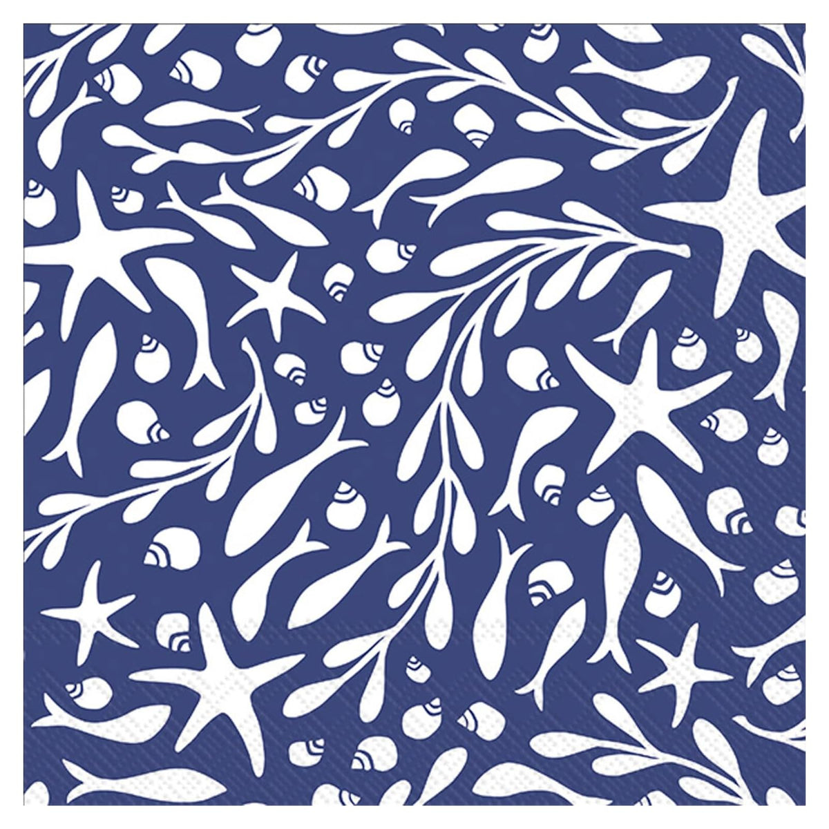 ihr SINCE 1977 Disposable Napkin, 5" x 5", Tidepool