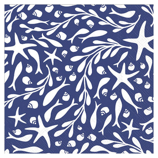 ihr SINCE 1977 Disposable Napkin, 5" x 5", Tidepool